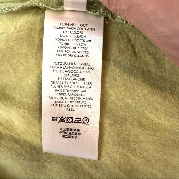 FREE PEOPLE oversized lightly tie dye boho maxi dress, size L, but can fit 1X - Picture 10 of 13